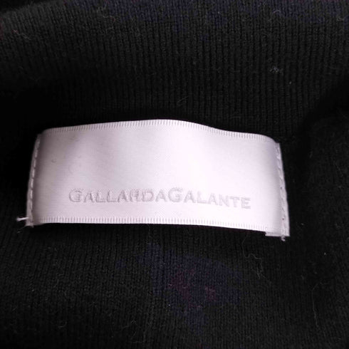 ガリャルダガランテ GALLARDAGALANTE 総針ボトルネックニット レディース FREE